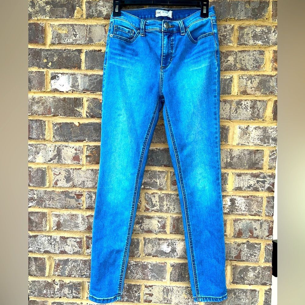Free People Stretchy Button Up Jeans - size 26